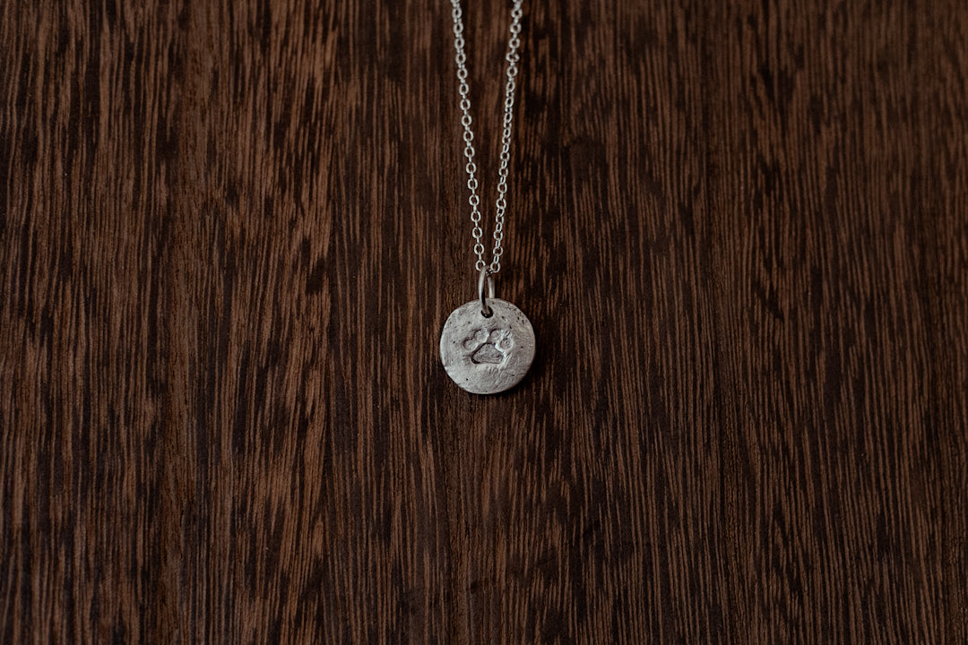 Sterling Silver Cremation Ash Pendant