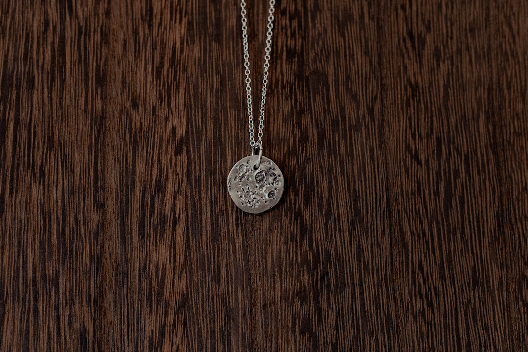 Sterling Silver Cremation Ash Pendant